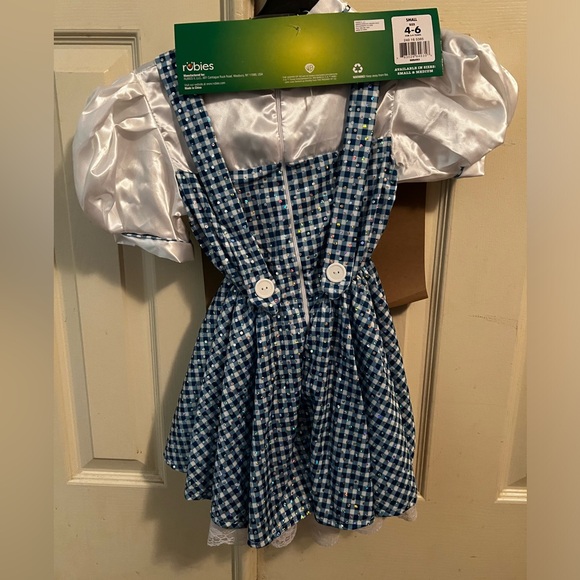 Dorothy Child Costume Wizard of Oz Kids Small 
Girls Rubies Halloween Costume - Picture 3 of 12